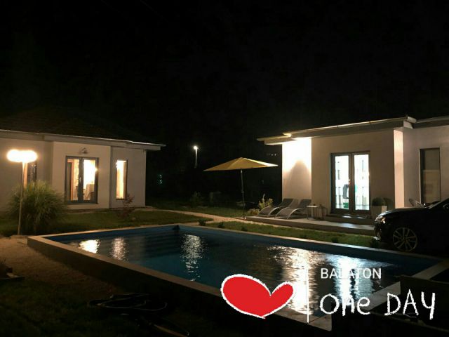 Ferienhaus in Ábrahámhegy – Moderner Pool mit alleiniger Nutzung – Foto 4