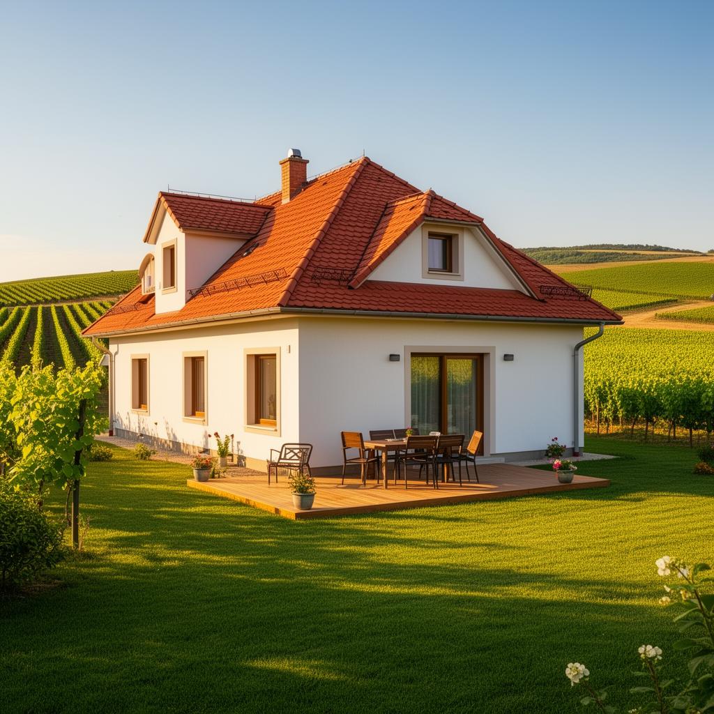 Ferienhaus am Plattensee mit Garten und Terrasse