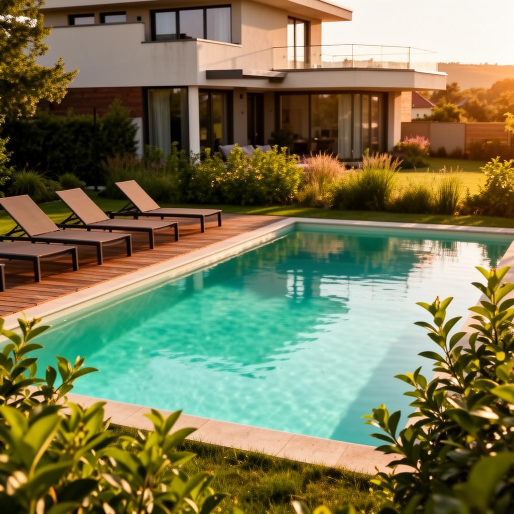 Ferienhaus am Balaton mit eigenem Pool im Garten